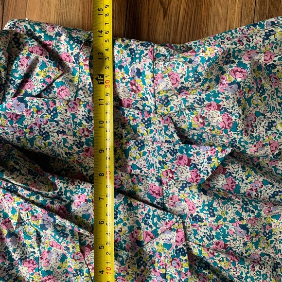 J.CREW One-Shoulder Dress Liberty Claire-Aude Floral Sz 0 Island Multi - Picture 8 of 11